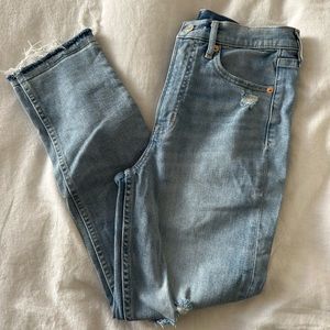 GAP Cigarette High Rise Jeans
